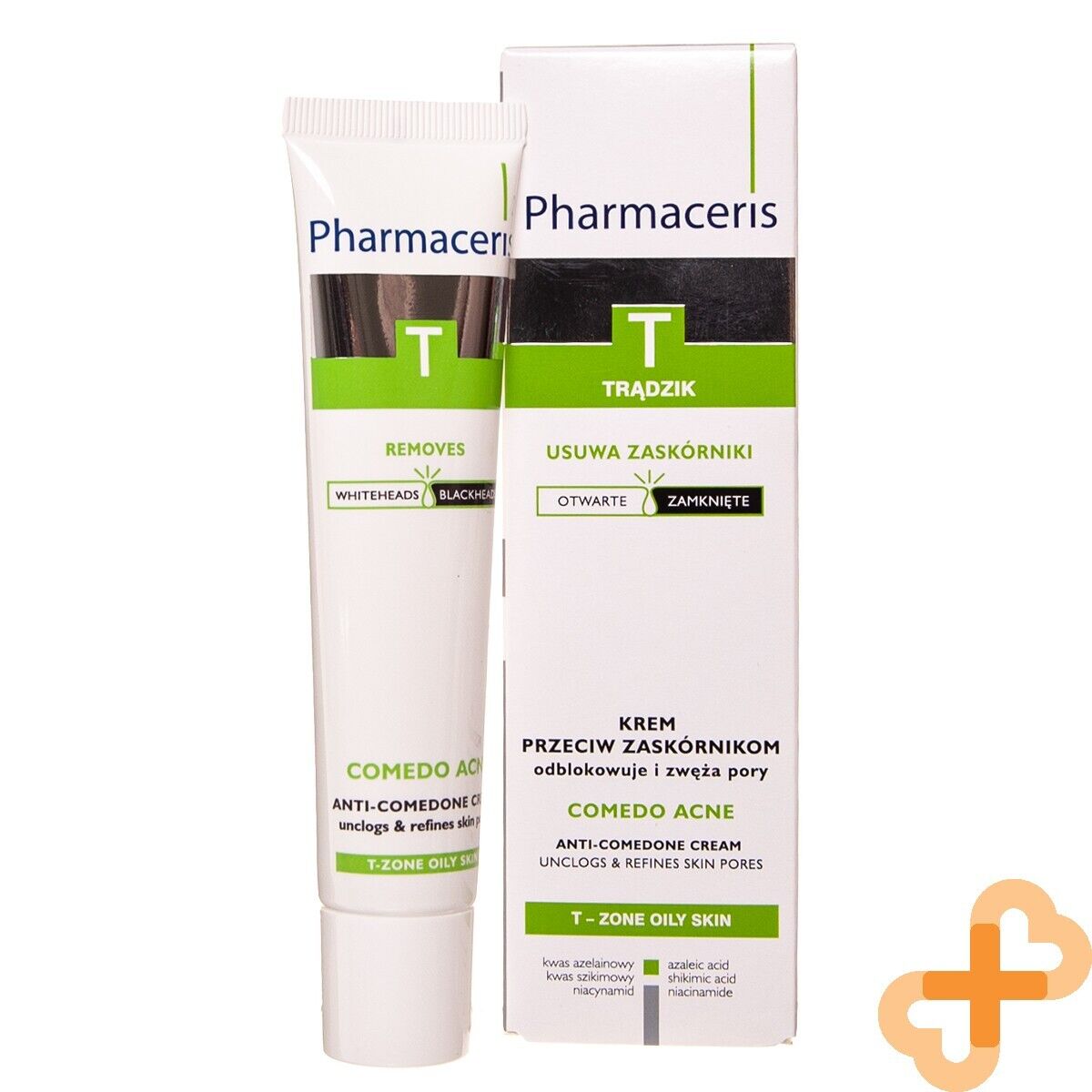 PHARMACER T Comedo Acne Cream Blackheads 40 ml Unclogs Skin Pores PharmacerisBuy Supplements Australia