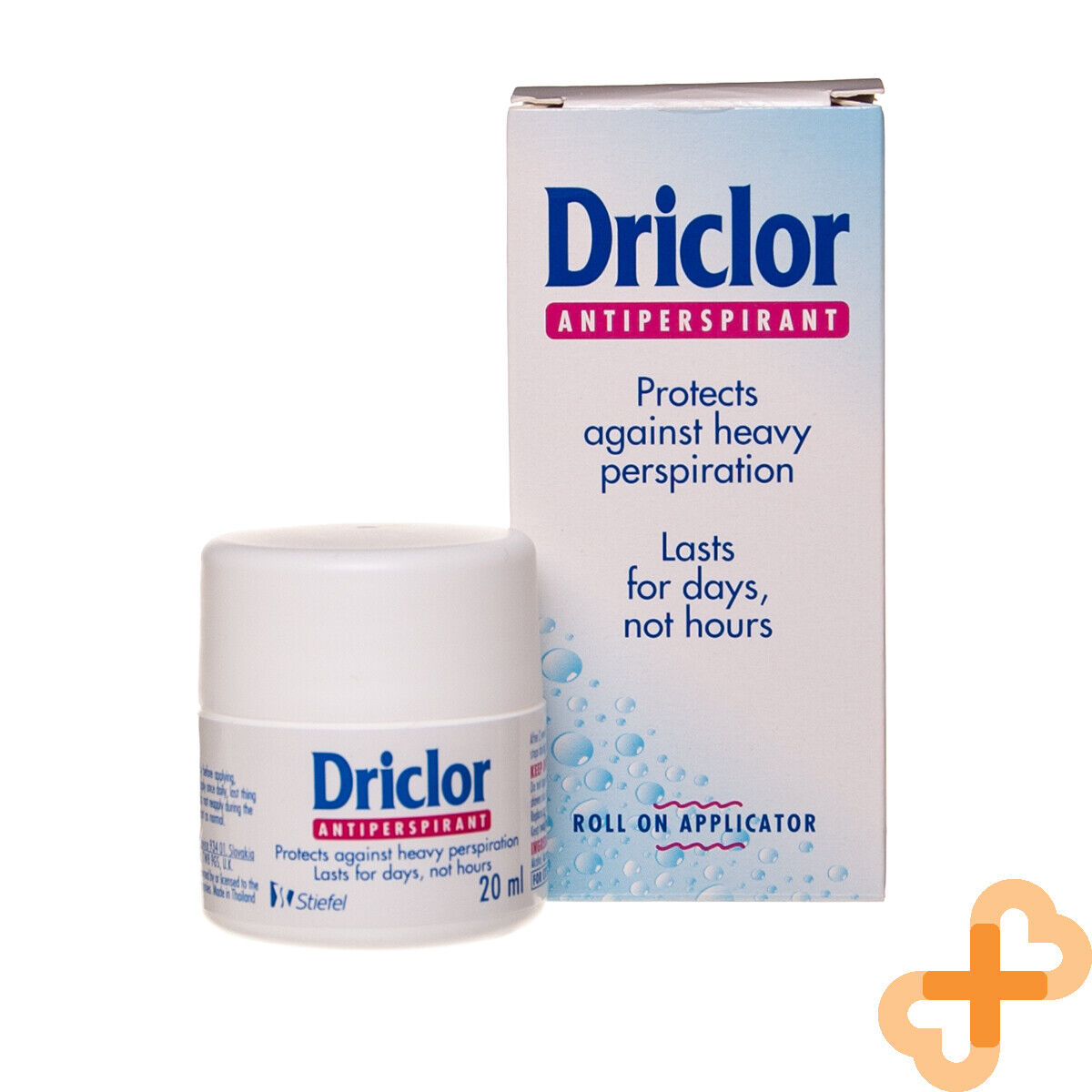 DRICLOR Deodorant Antiperspirant Roll On 20 ml Against Heavy Perspiration DriclorBuy Supplements Australia