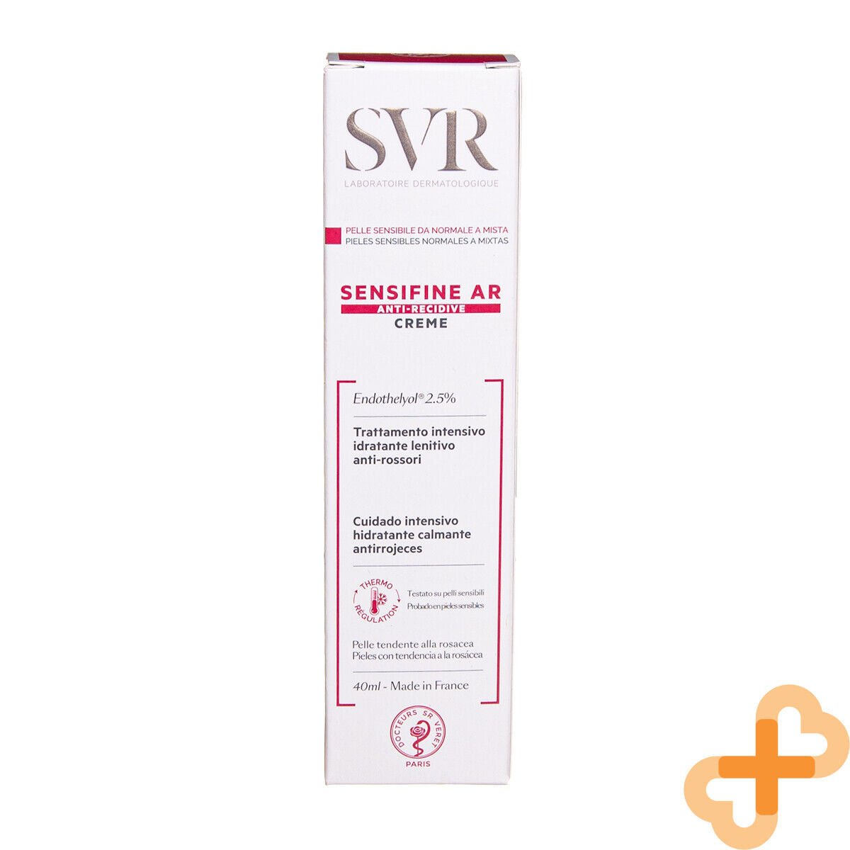 SVR Sensifine Anti-Redness + Rosacea Moisturizing Soothing Cream Dry SVR LaboratoiresBuy Supplements Australia