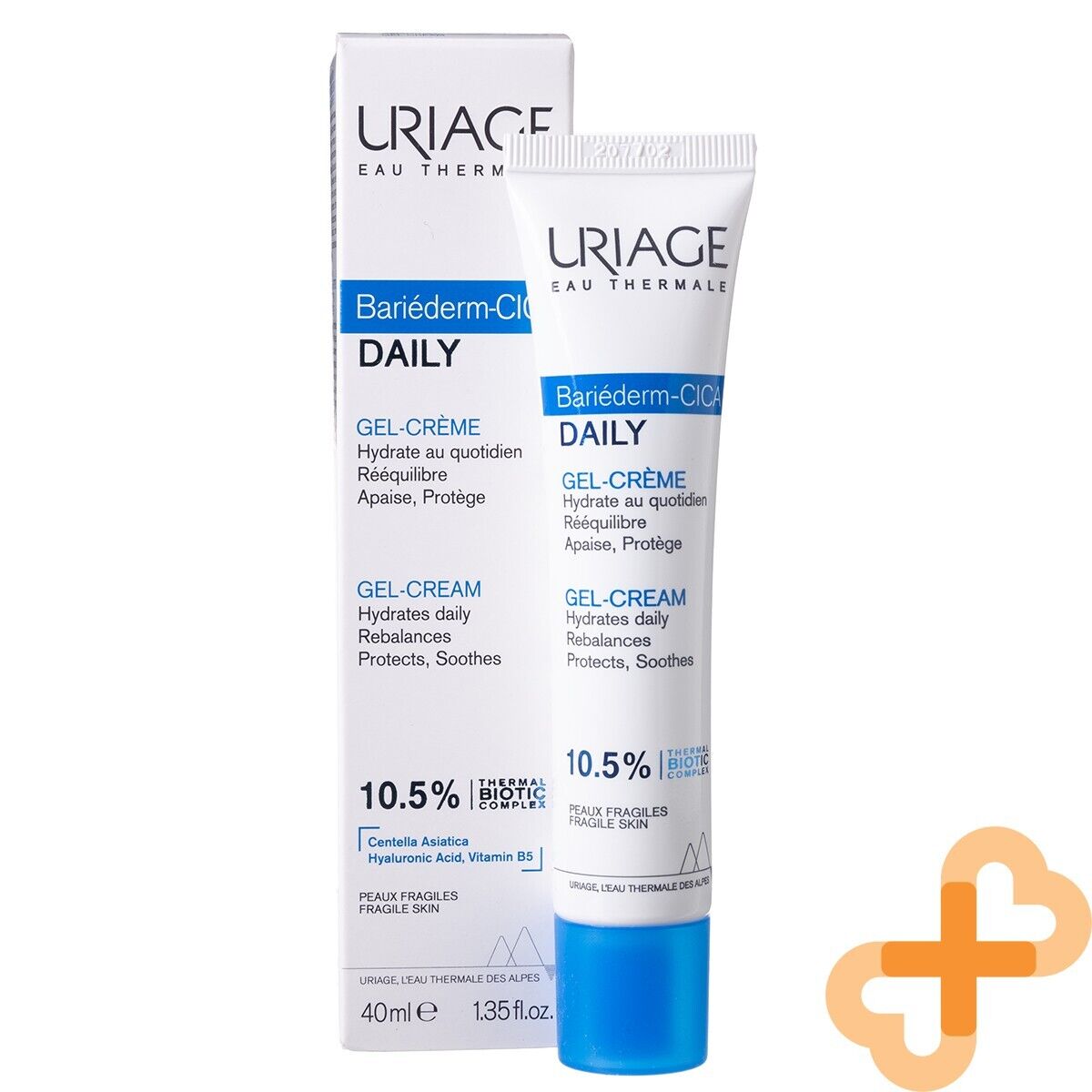 URIAGE BARIEDERM Cica Daily Use Gel - Cream 40ml Hydrates daily UriageBuy Supplements Australia