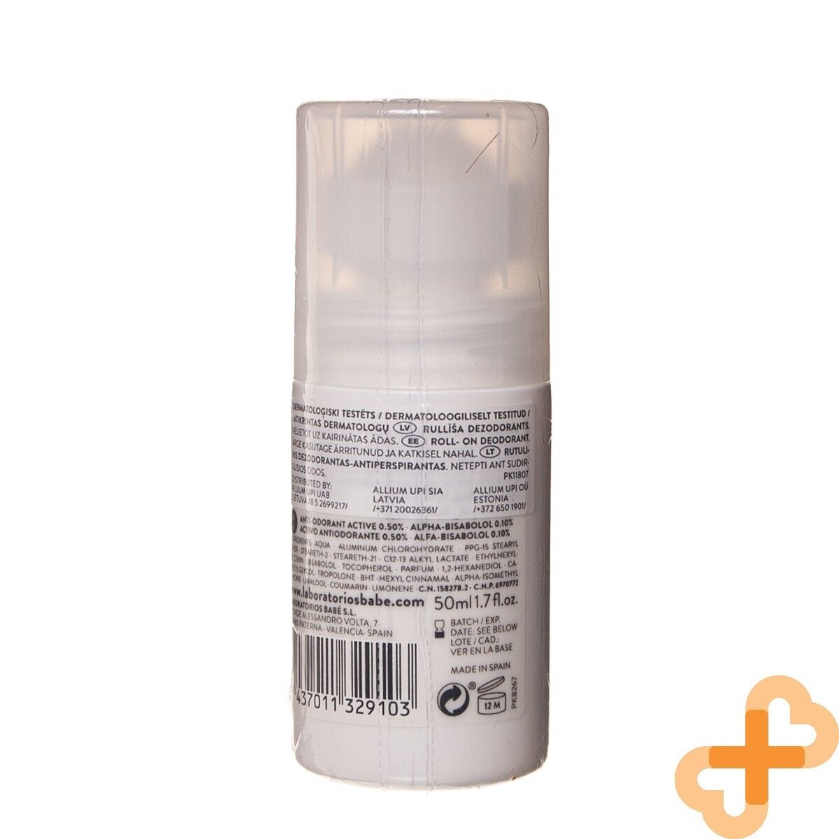BABĒ BODY Roll On Deodorant Antiperspirant for Sensitive Skin 50 ml BabeBuy Supplements Australia