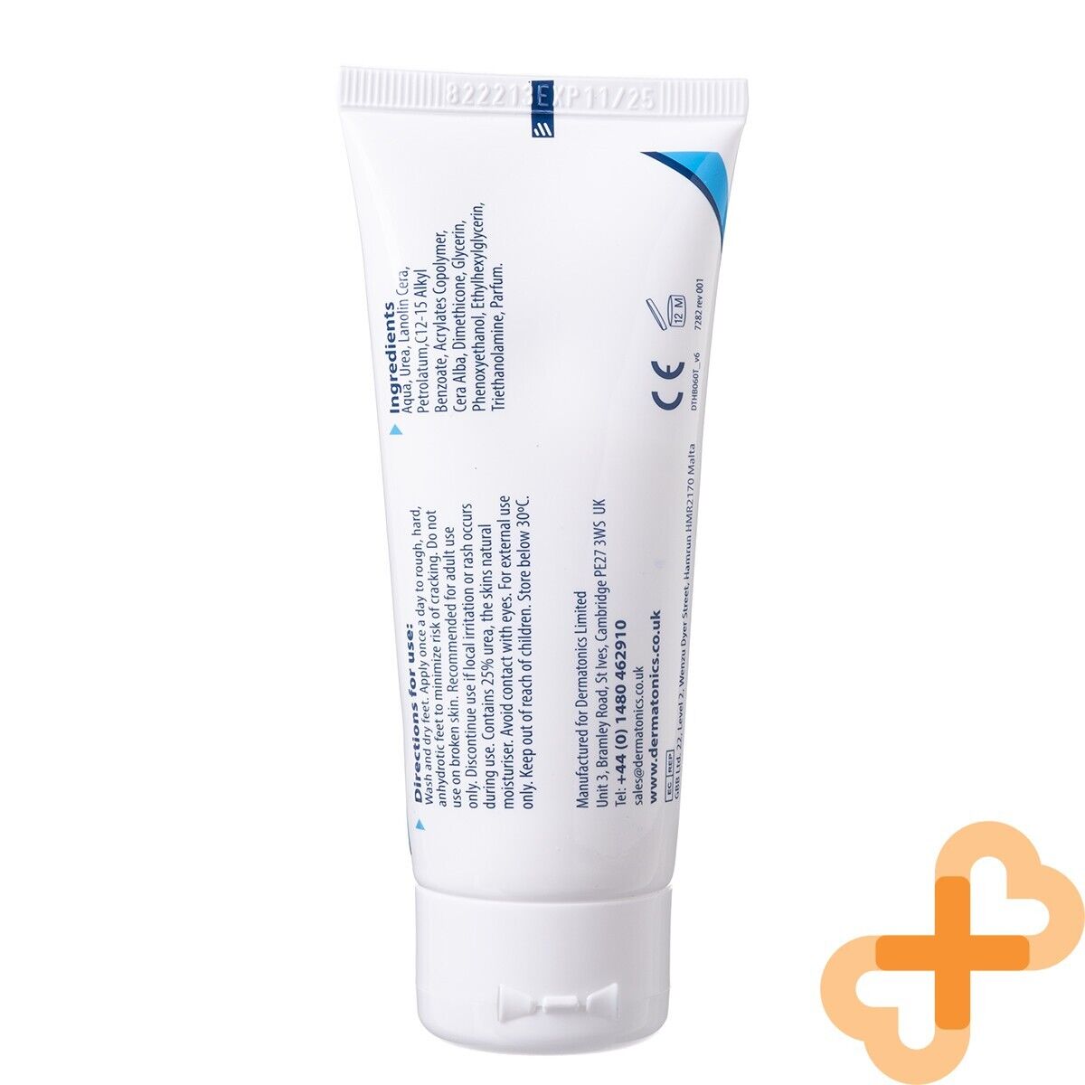 DERMATONICS Once Heel Balm 60ml Once a Day Treatment For Rough Dry Heel Skin HeelBuy Supplements Australia