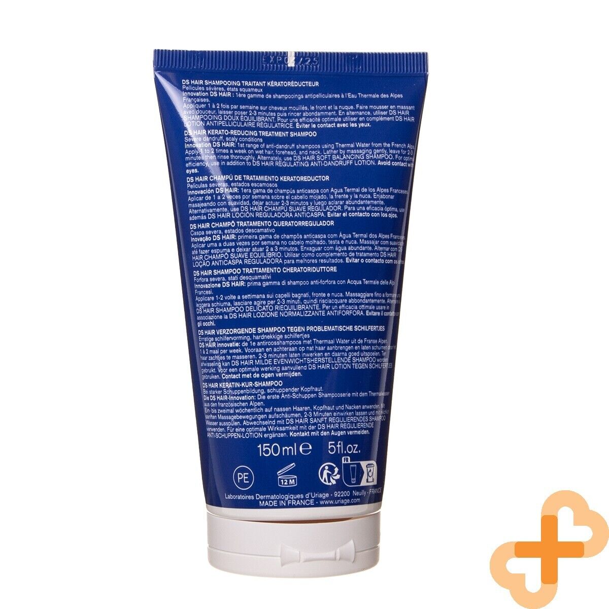 URIAGE DS Shampoo Itching Scalp Anti Dandruff Scales Redness Soothes UriageBuy Supplements Australia