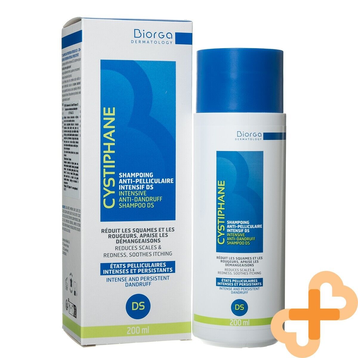 Cystiphane DS Intensive Anti Dandruff Shampoo For Dry Greasy Hair dandruff 200ml BiorgaBuy Supplements Australia
