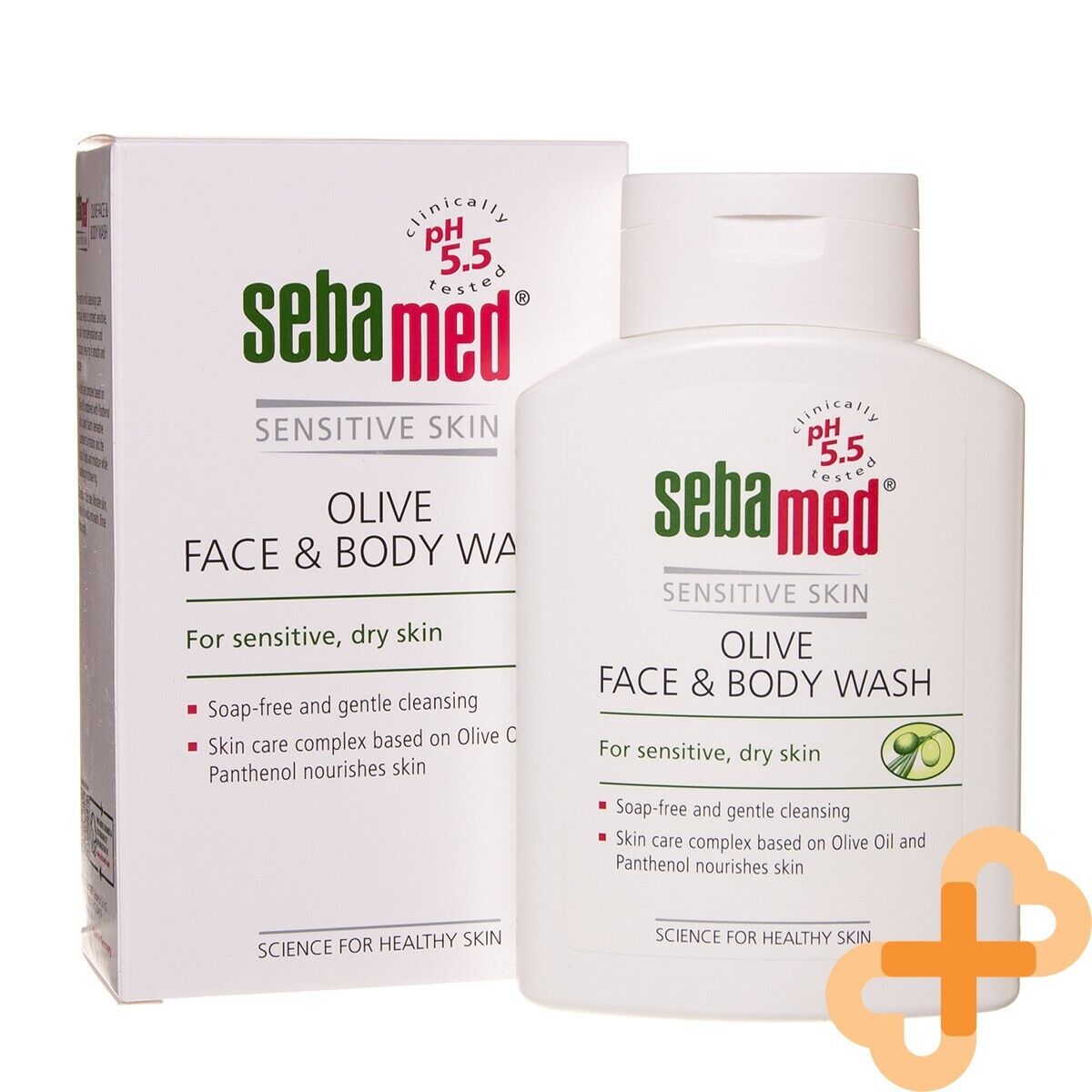 SEBAMED SENSITIVE Skin Face and Body Wash with Olive Oil for Dry Skin SebaMedBuy Supplements Australia