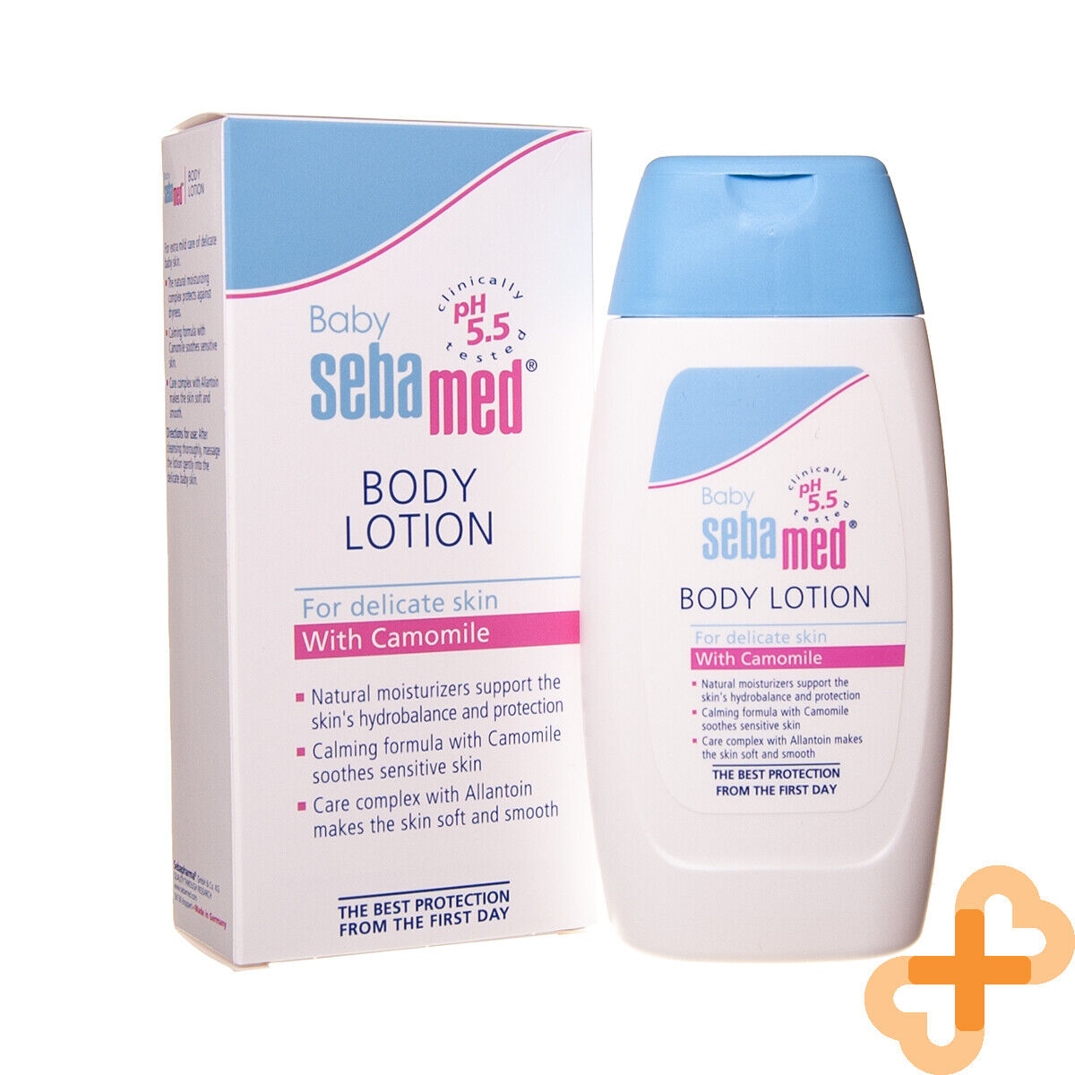SEBAMED Baby Body Lotion For Delicate Sensitive Skin 200ml With Camomile SebaMedBuy Supplements Australia
