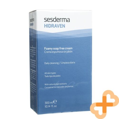 SESDERMA HIDRAVEN Foamy Soap Free Cream 300ml All Skin Types Plant SesdermaBuy Supplements Australia