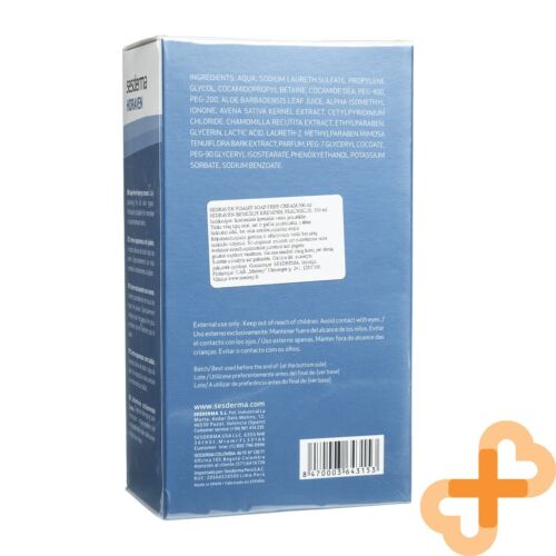 SESDERMA HIDRAVEN Foamy Soap Free Cream 300ml All Skin Types Plant SesdermaBuy Supplements Australia