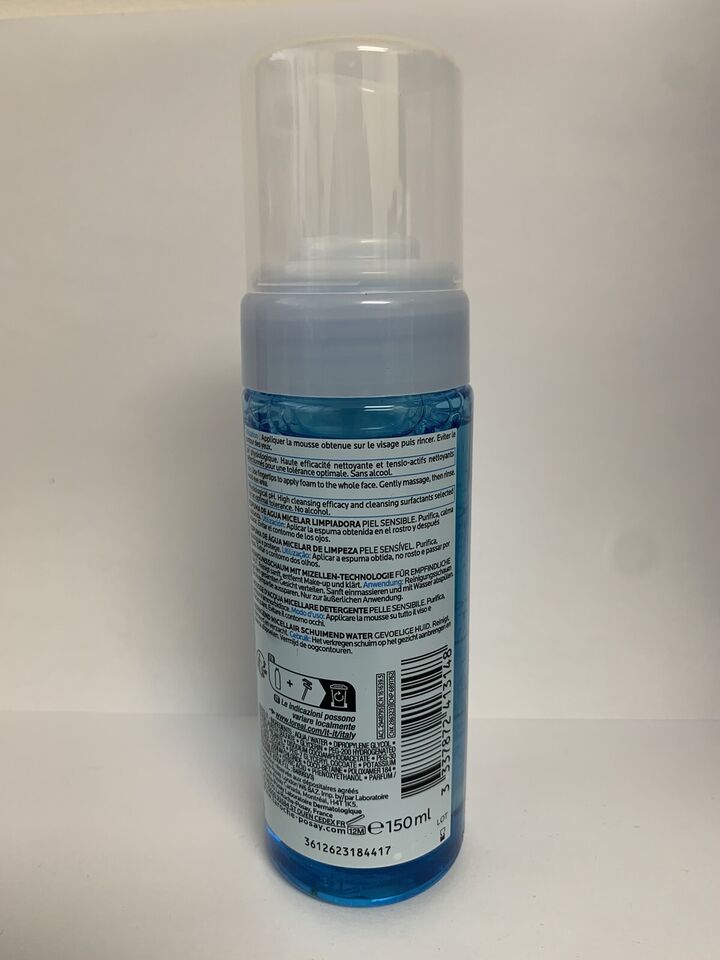La Roche Posay Cleansing Micellar Foaming Water 150ml Sensitive Skin La Roche-PosayBuy Supplements Australia