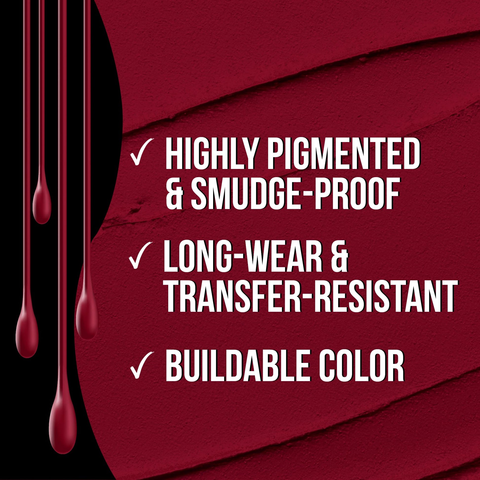 Sacha Cosmetics Intense Matte Lip Velvet Liquid Lipstick, Long-Lasting Velvet Matte Finish, 0.2 fl oz Pass The Money - Maple Wellness Supplements