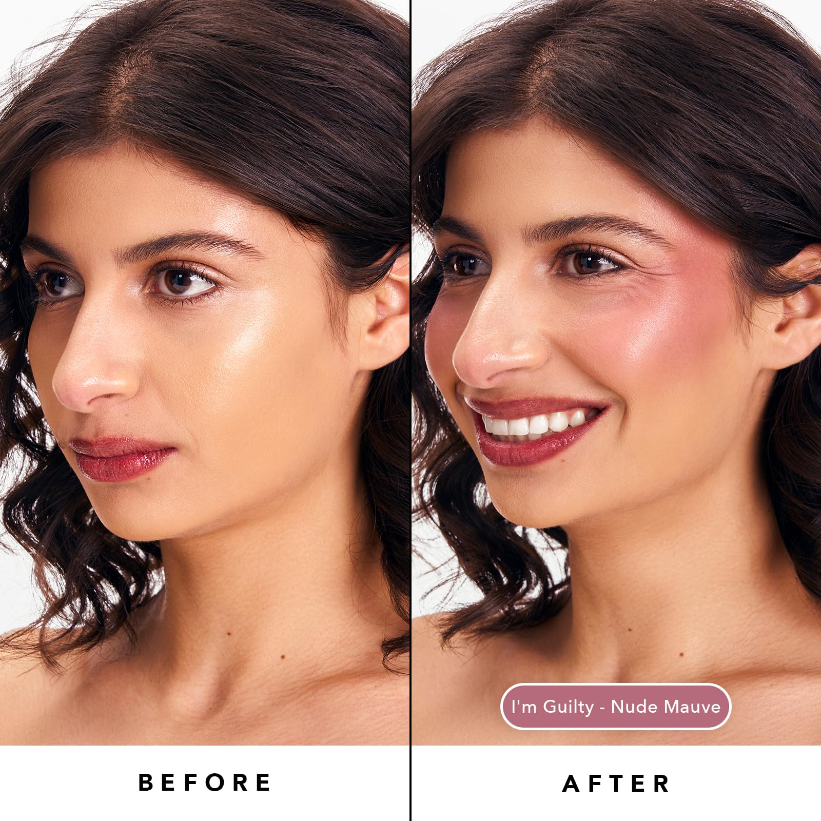 Sacheu Cheek STAY-N Liquid Blush for Cheeks — High Pigment, Buildable, Lightweight Cream Blush for Dewy & Radiant Flushed Cheeks — Long-lasting & Cruelty Free, I'm Guilty - Maple Wellness Supplements
