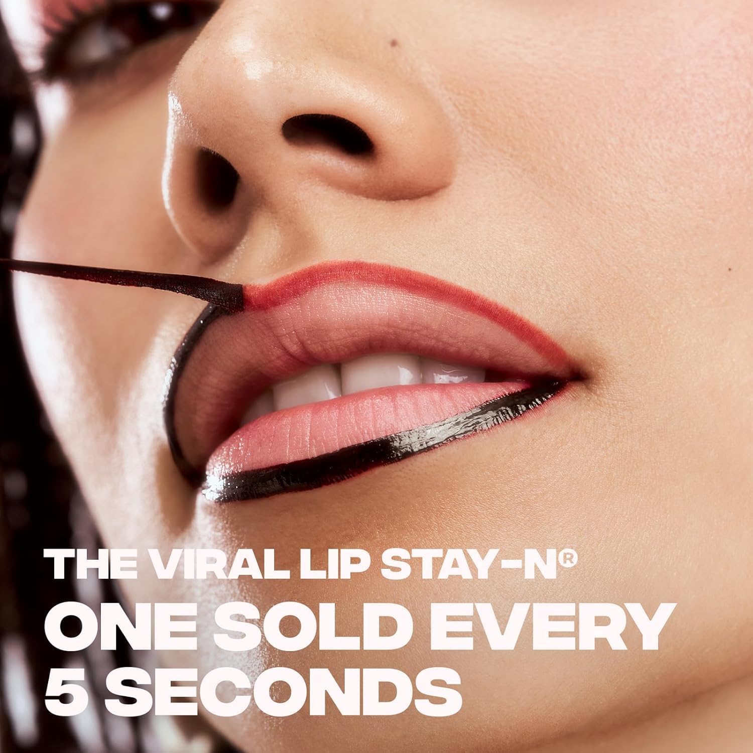 Sacheu Lip Liner STAY-N Peel Off Lip Stain — Long Lasting Waterproof Lip Tint with Hyaluronic Acid & Vitamin E — Transfer Proof Matte Finish, Vegan & Cruelty-Free (p-INKED) - Maple Wellness Supplements