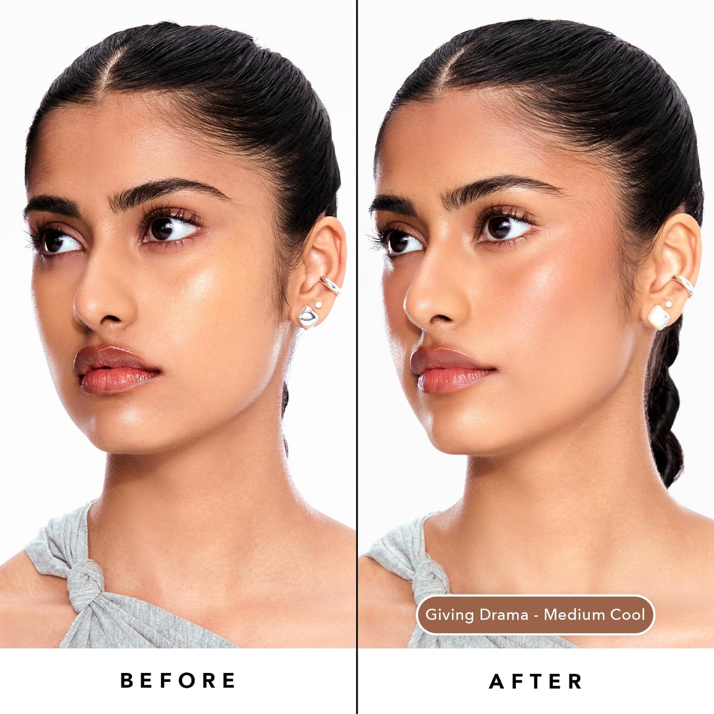 Sacheu Liquid Contour STAY-N Long Wear Cream Contour Makeup — Long Lasting, Blendable, & Lightweight Formula — Vegan & Cruelty-free, Giving Drama - Maple Wellness Supplements