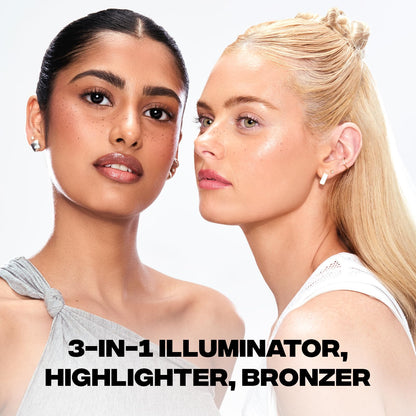 Sacheu Liquid Glow STAY-N Liquid Highlighter & Illuminator Makeup — 30ml Long Lasting Luminous Glow Lightweight Dewy Finish, Glow Getter - Maple Wellness Supplements