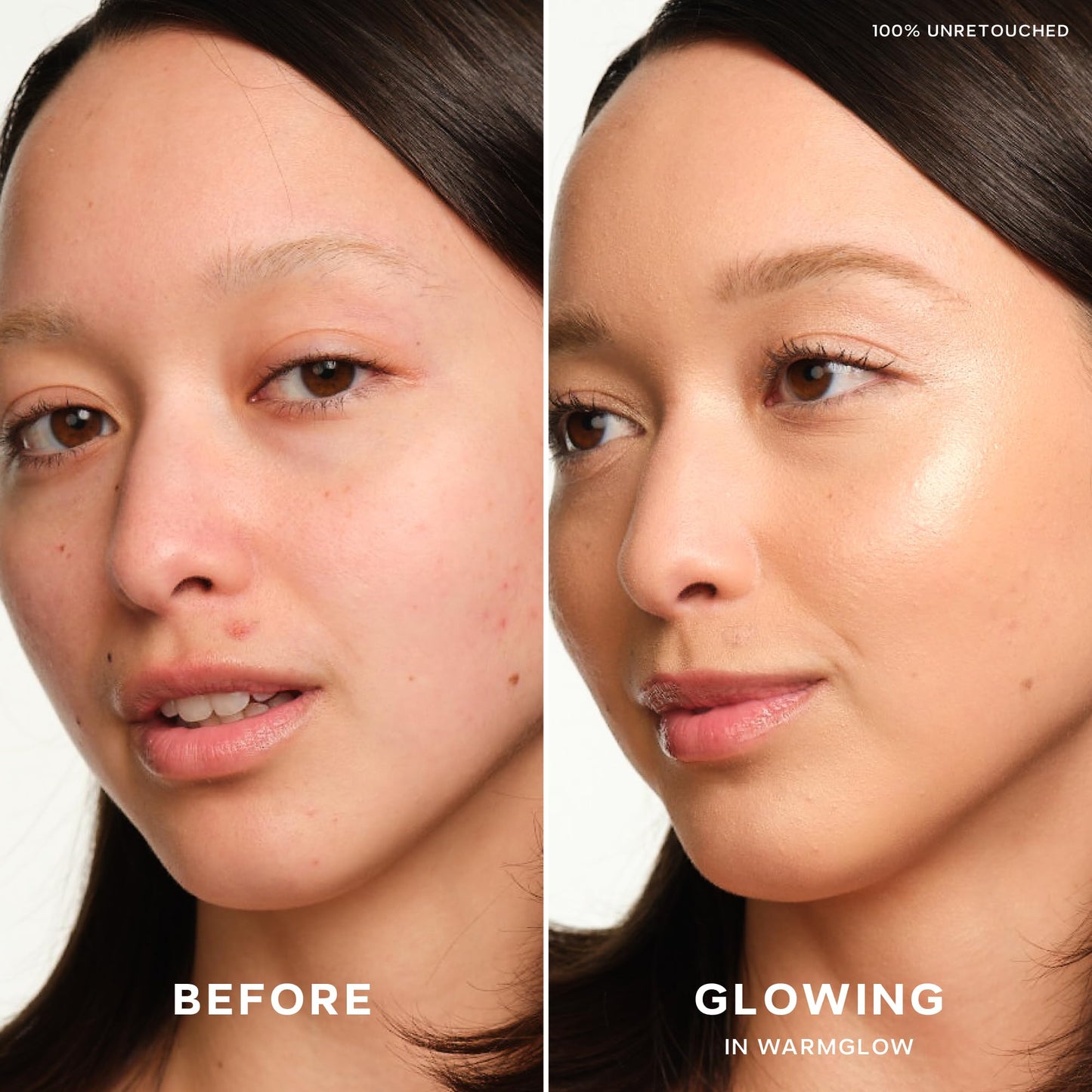 Saie Glowy Super Gel Warmglow Duo - Lightweight Illuminator & Makeup Primer for Glowing Skin - Soft Warm Gold (1 oz & 0.5 oz) - Maple Wellness Supplements