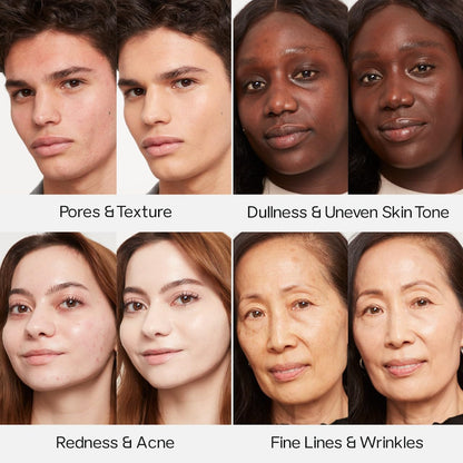 Saie Glowy Super Skin Tint Liquid Foundation - Weightless + Dewy Foundation with Lightweight Medium Coverage - Hydrating Face Makeup + Skin Care Serum Hybrid with Hyaluronic Acid - Shade 11 (1.01 oz) - Maple Wellness Supplements