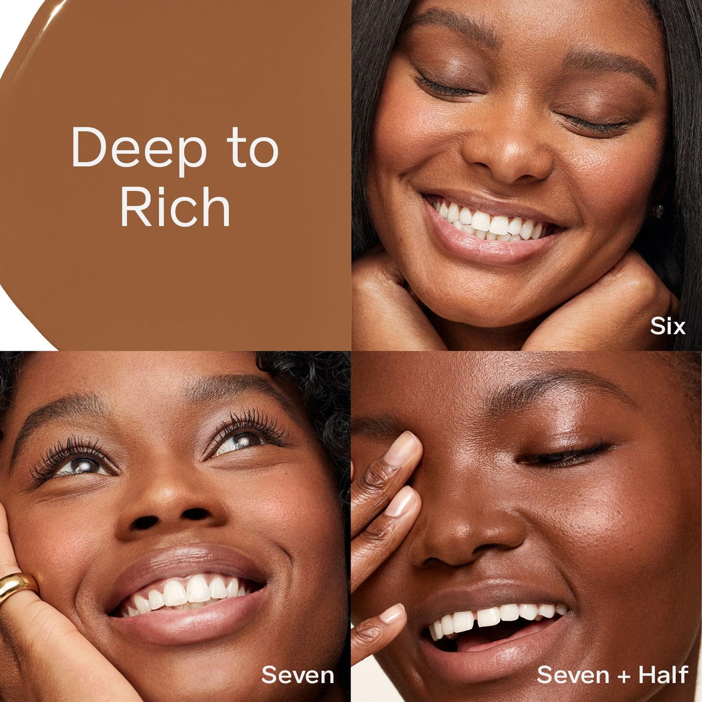 Saie Hydrabeam Under Eye Brightener - Sheer + Hydrating Concealer with Glycerin, Squalane + Cucumber Extract - Brightening Under Eye Concealer + Corrector for Even, Glowing Skin - Shade 6 (0.2 oz) - Maple Wellness Supplements