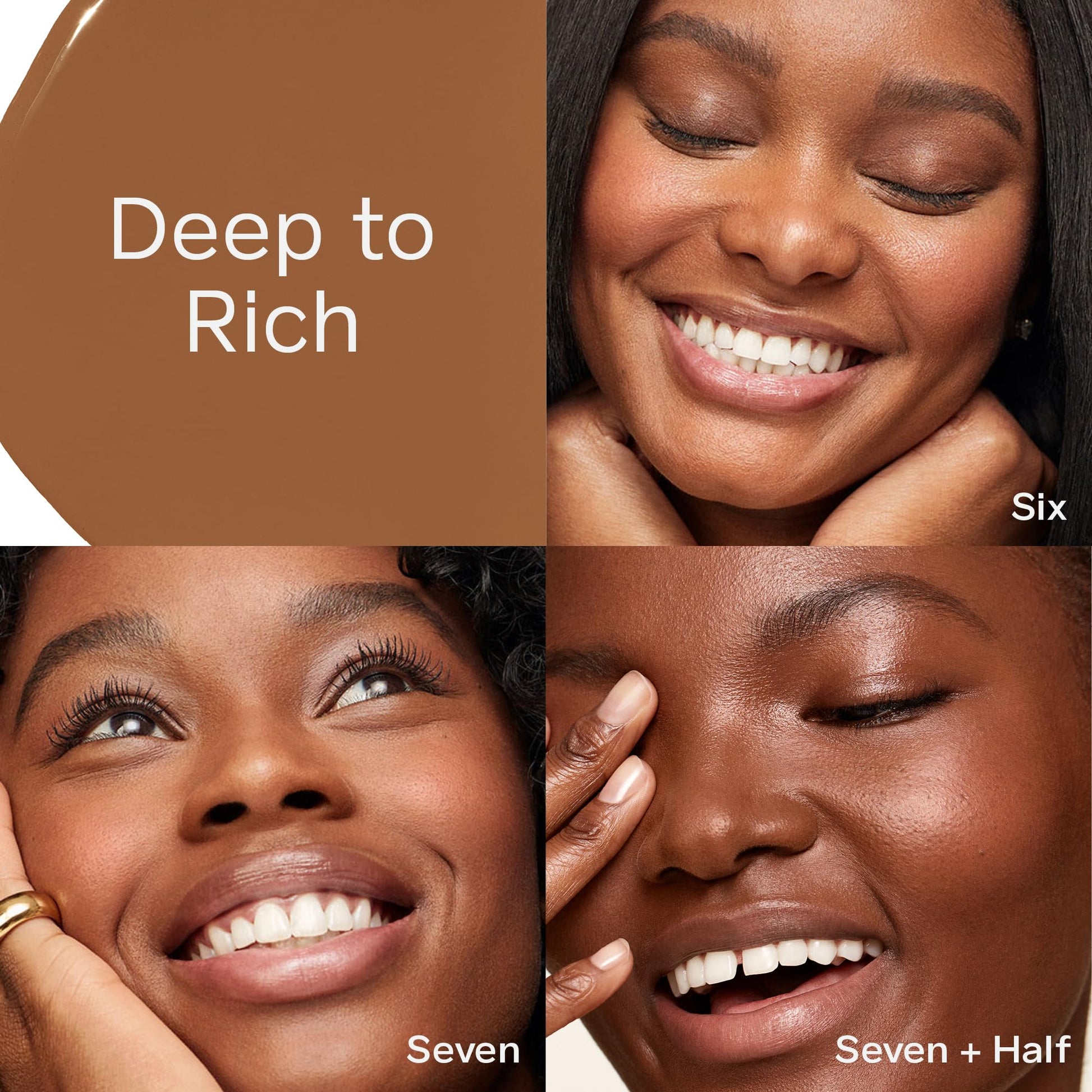 Saie Hydrabeam Under Eye Brightener - Sheer + Hydrating Concealer with Glycerin, Squalane + Cucumber Extract - Brightening Under Eye Concealer + Corrector for Even, Glowing Skin - Shade 6 (0.2 oz) - Maple Wellness Supplements