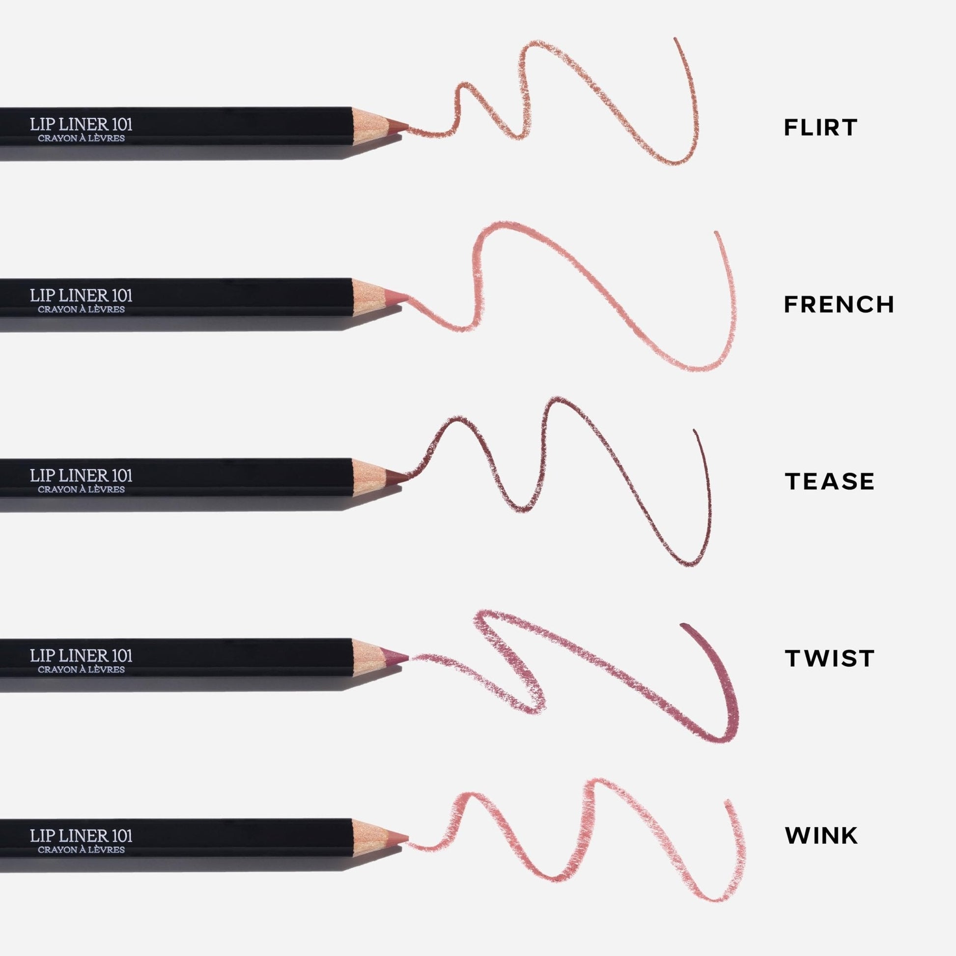 Saie Lip Liner 101 - Lip Pencil Made with a Creamy, Soft Matte Formula for a Naturally Framed or Fully Filled Look - Supercharged with Shea Butter & Jojoba Oil - Tease (.05 oz) - Maple Wellness Supplements