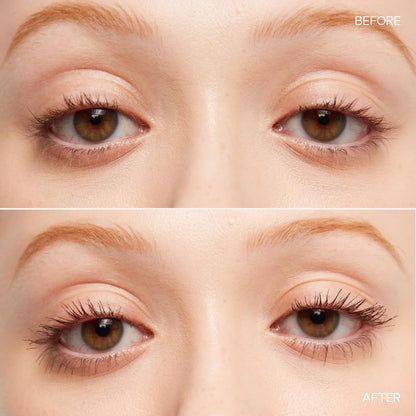 Saie Mascara 101 - Lash Lengthening Mascara for Thick, Bold, Lifted Lashes - Buildable Eye Makeup Formulated to Strengthen and Condition with Rich Nutrients - Brown (0.31 oz) - Maple Wellness Supplements