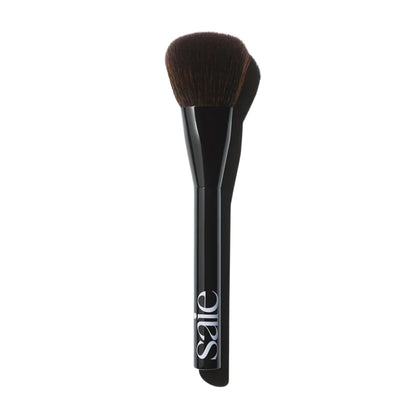Saie Powder Blush Brush - Fluffy Makeup Brush for Cheeks - Ultra-Soft Tapered Bristles for a Precise, Diffused Application - For Pressed or Loose Powder Face Makeup, Bronzer + Blush - Vegan (1 Count) - Maple Wellness Supplements