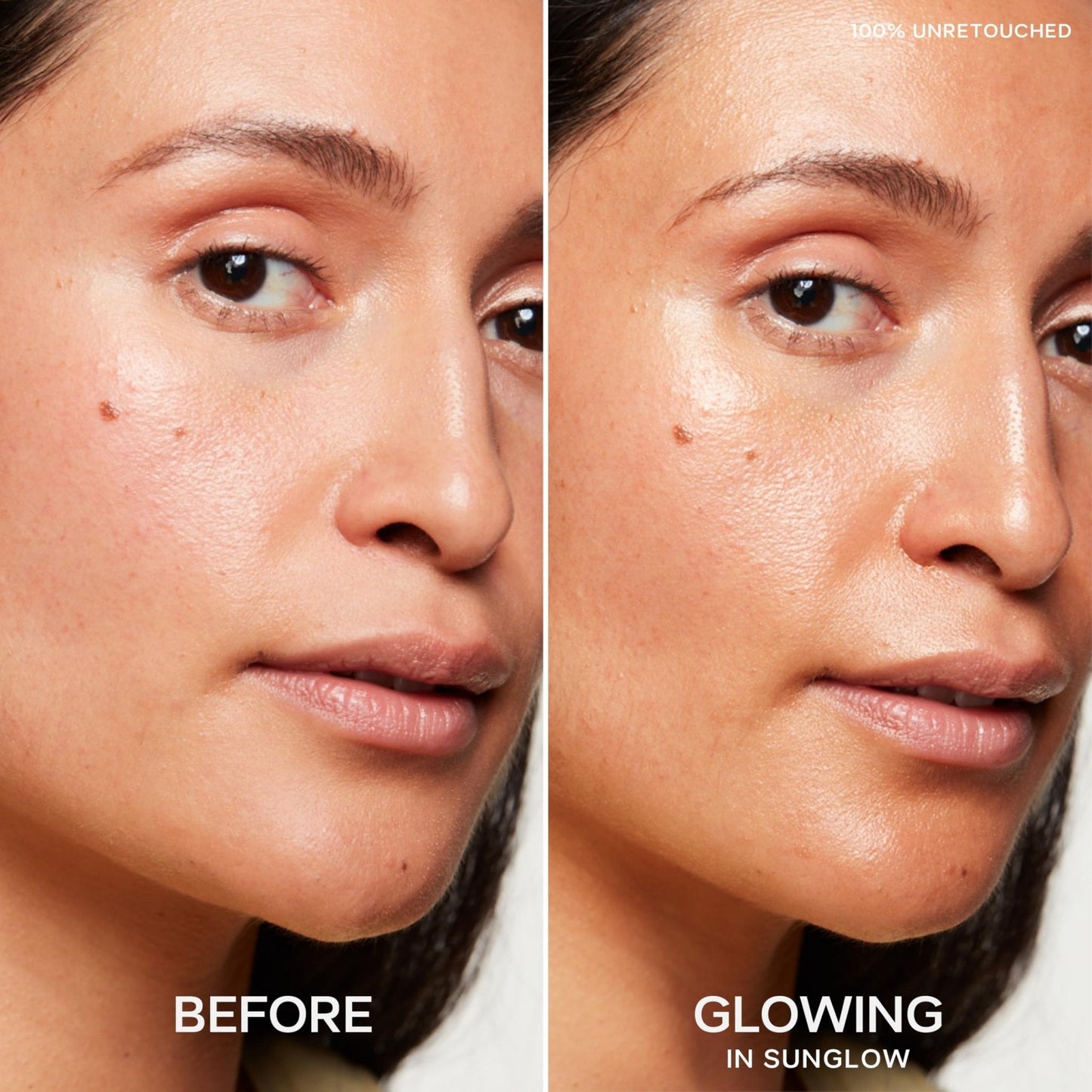 Saie Radiant Glow Duo - Dew Bronze Soft-Focus Liquid Bronzer in Sail (0.4 oz) & Mini Glowy Super Gel Lightweight Illuminator in Sunglow (0.5 oz), Hydrating Makeup Essentials for a Sun-Kissed Glow - Maple Wellness Supplements