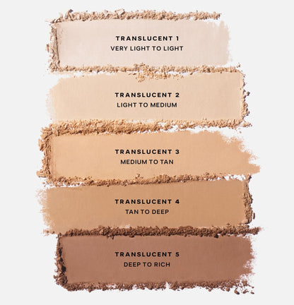 Saie Slip Tint Baked Setting Powder - Translucent Powder for Face Makeup with a Natural-Radiant Finish - Blurs, Brightens & Smooths Complexion - Translucent 2 - Light to Medium (0.24 oz) - Maple Wellness Supplements