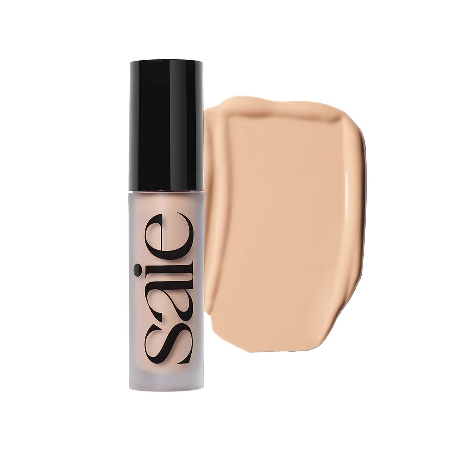 Saie Slip Tint Radiant Cream Concealer & All-Over Face Makeup - Concealer for Dark Circles, Redness & Blemishes - Lightweight Makeup Made with Hydrating Hyaluronic Acid - Shade 6 (0.17 oz) - Maple Wellness Supplements