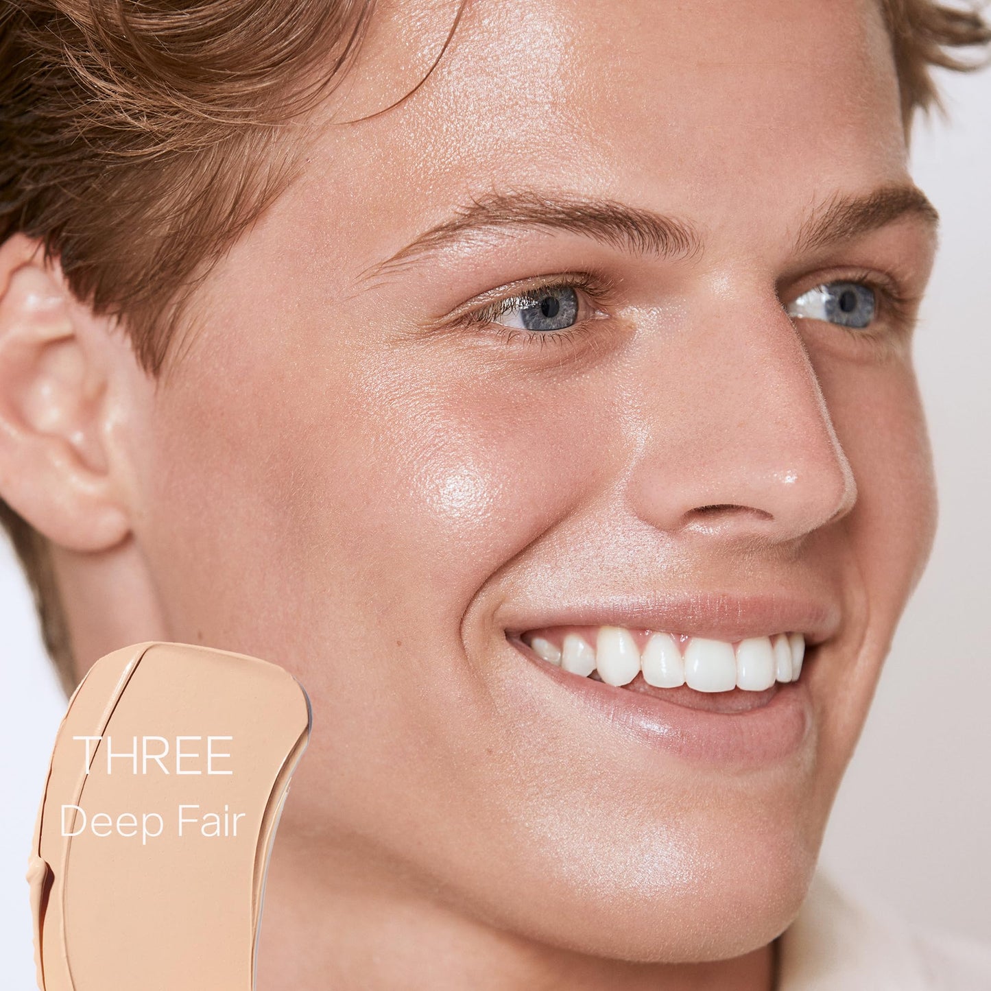 Saie Slip Tint Tinted Moisturizer with SPF 35 - Light Coverage, Glowy Skin Tint & Mineral Sunscreen for Face with Hydrating Hyaluronic Acid - Summer Makeup Essential - Shade Three (1.35 oz) - Maple Wellness Supplements