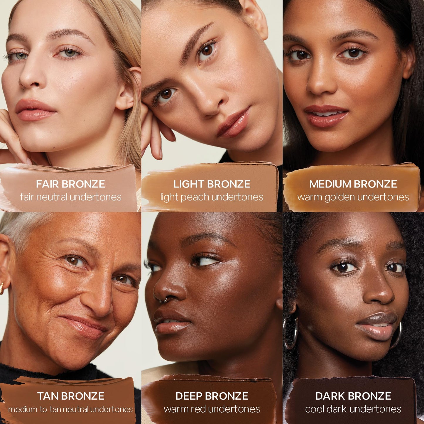 Saie Sun Melt Cream Bronzer - Buildable Balm Face Bronzer for Effortless Sculpting - Cream Contour Enriched with Vitamin C, Nourishing Skincare Ingredients & a Natural Finish - Tan Bronze (1 oz) - Maple Wellness Supplements