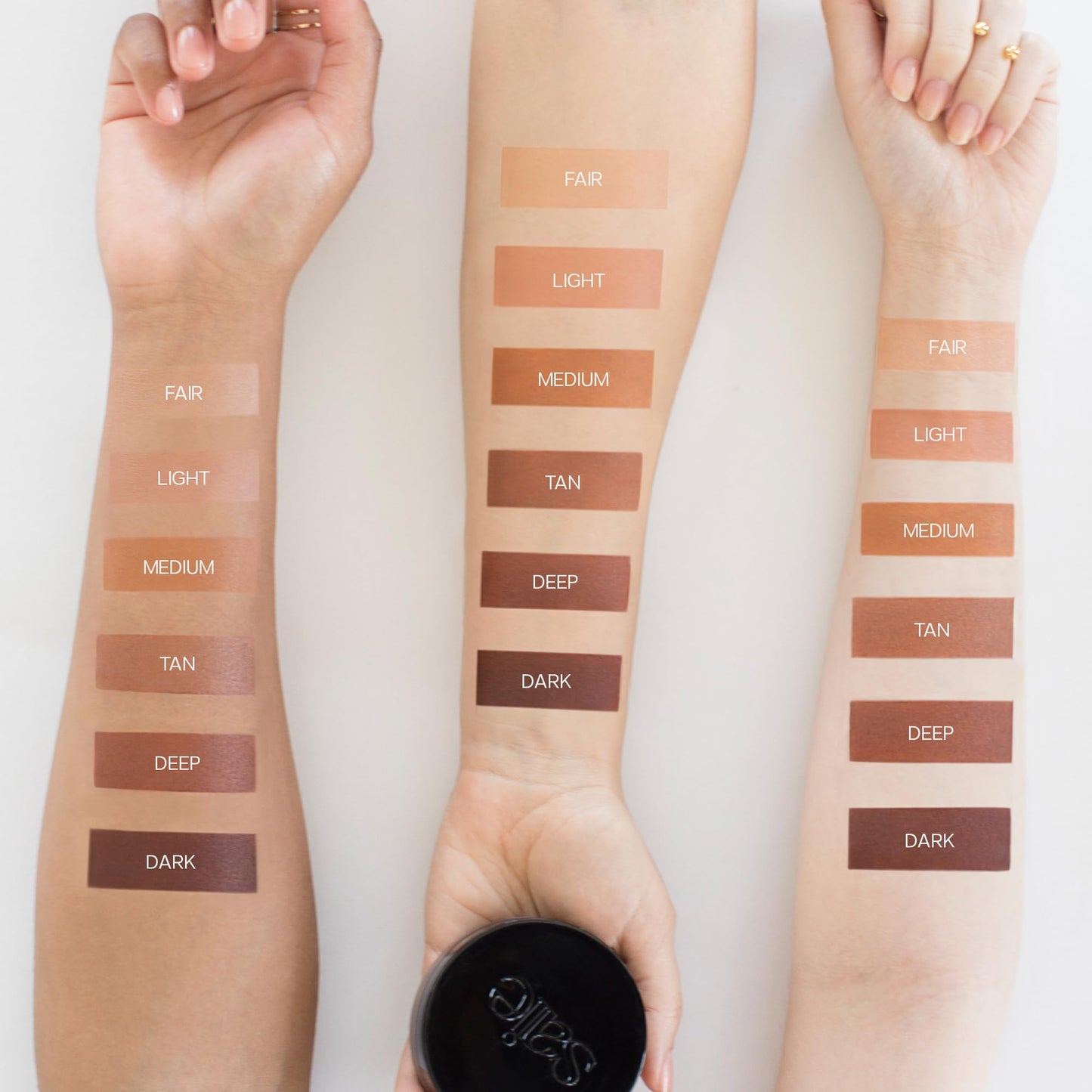 Saie Sun Melt Cream Bronzer - Buildable Balm Face Bronzer for Effortless Sculpting - Cream Contour Enriched with Vitamin C, Nourishing Skincare Ingredients & a Natural Finish - Tan Bronze (1 oz) - Maple Wellness Supplements