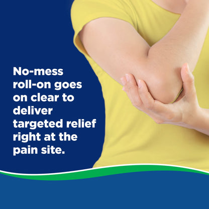 Salonpas LIDOCAINE Plus 3 oz ROLL ON Pain Relieving Liquid! Maximum Strength 4% Lidocaine for Numbing Pain Relief! Mess Free Application! (3 Pack) - Maple Wellness Supplements