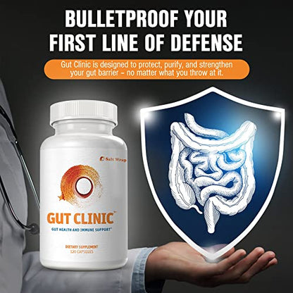 Salt Wrap Gut Clinic – Postbiotics for Digestive Symptoms, Complete Gut Health - Maple Wellness Supplements