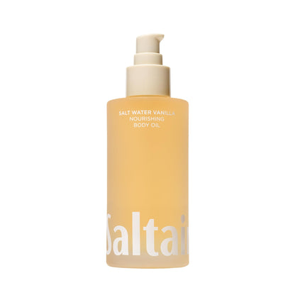 Saltair Body Oil - Luxurious Salt Water Vanilla After Shower and Bath Oil for Women and Men. Botanical, Non-Greasy - Maple Wellness Supplements