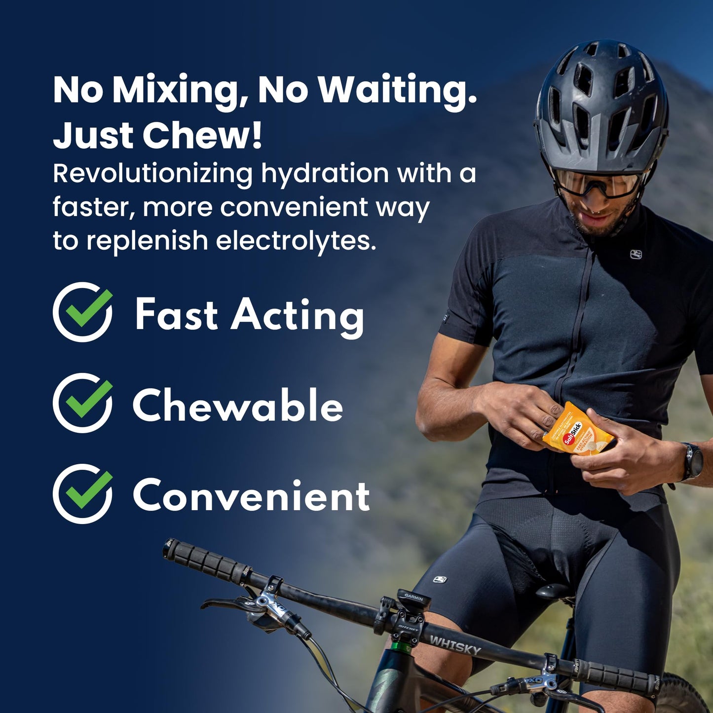 SaltStick Electrolyte FastChews - 60 Mixed Berry Chewable Tablets - Salt Tablets for Running and Hydration, Electrolyte Chews - 60 Count Bottle - Maple Wellness Supplements