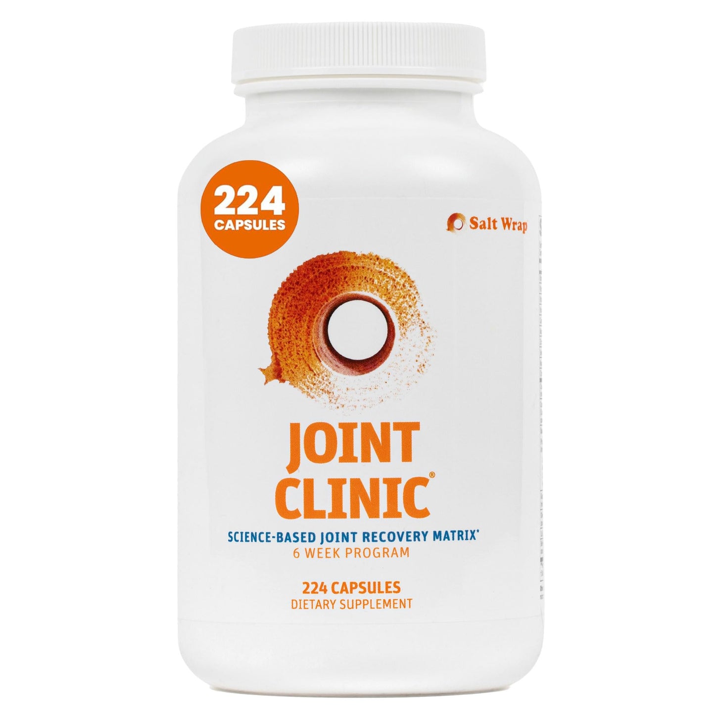 SaltWrap Joint Clinic - Multivitamin for Joint Health and Recovery - with Type II Collagen, C3 Turmeric, Cissus, and Hyaluronic Acid - 224 Capsules - Maple Wellness Supplements