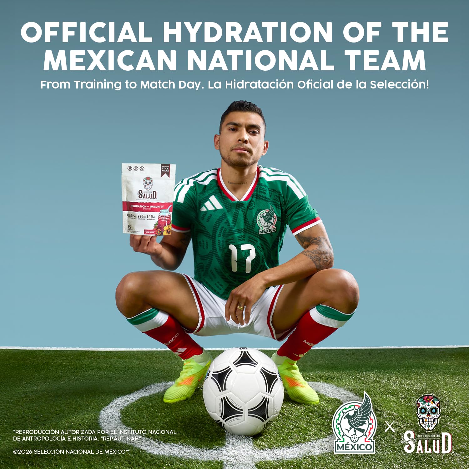 Salud 2-in-1 Hydration Packets + Immunity Electrolytes Powder, Mango - Agua Fresca Drink Mix, Elderberry, Dairy & Soy Free, Non-GMO, Gluten Free, - Maple Wellness Supplements