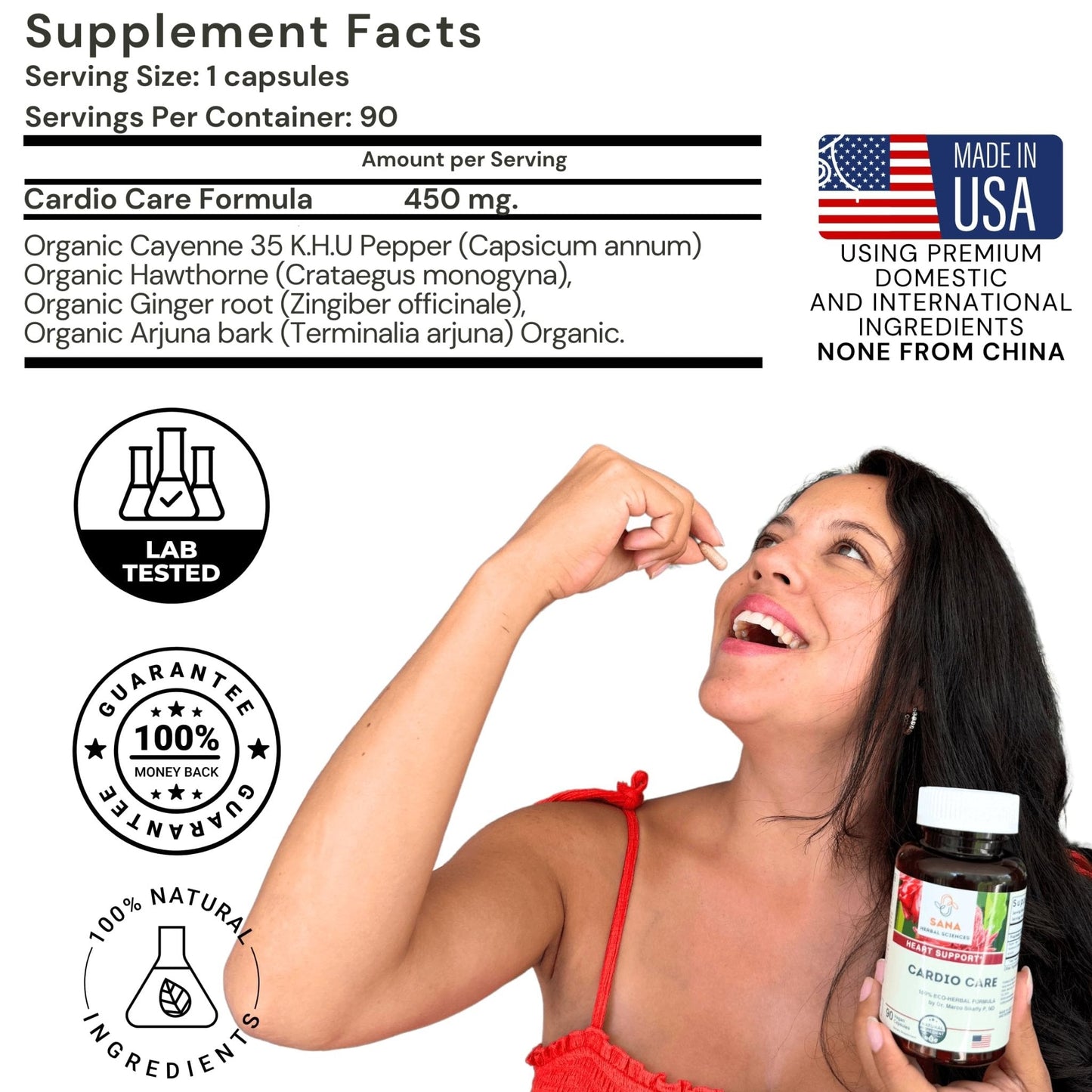 Sana Herbal Sciences Artery Plaque Removal & Sea Iodine Thyroid Support Organic Blends - Maple Wellness Supplements