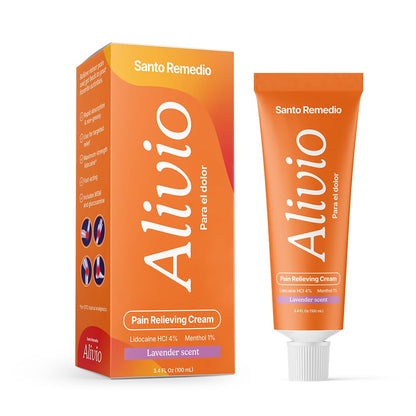 Santo Remedio Pain Relief Cream with Lidocaine & Menthol, Fast-Absorbing Non-Greasy Topical for Joint & Muscle Pain, Joint Support with MSM & Glucosamine, by Dr. Juan Rivera - Maple Wellness Supplements