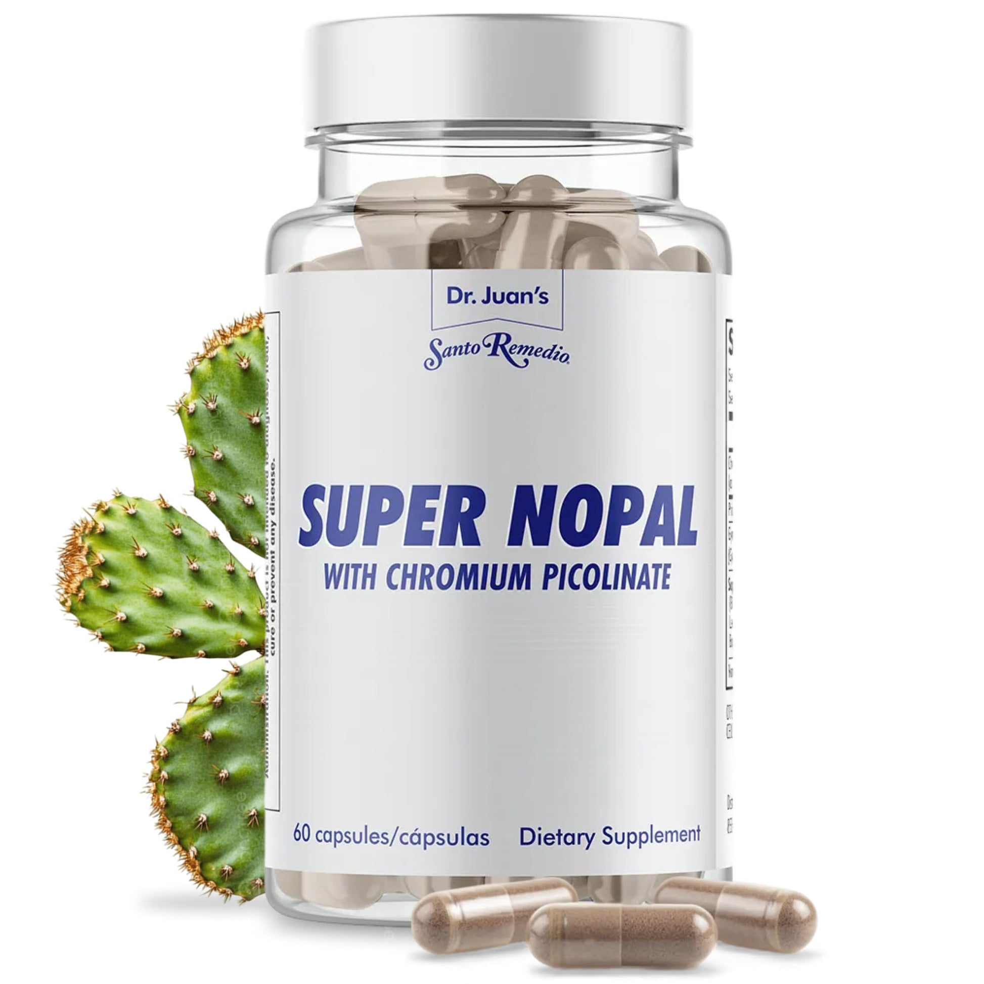 Santo Remedio Super Nopal, Exclusive Formula with Nopal, Gurmar (Gymnema Silvestre), - Maple Wellness Supplements