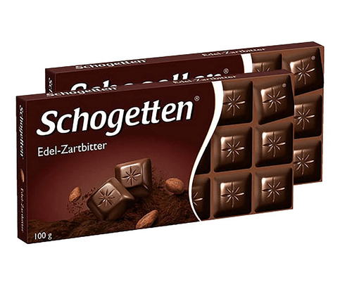 Schogetten Dark Chocolate Bar Candy Original German Chocolate 100G/3.52Oz - Maple Wellness Supplements