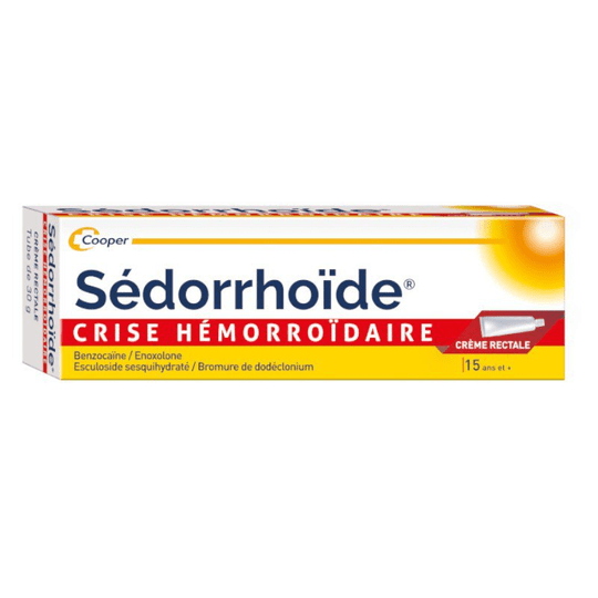 Sedorrhoide hemorrhoidal crisis - rectal cream - COOPER - Maple Wellness Supplements