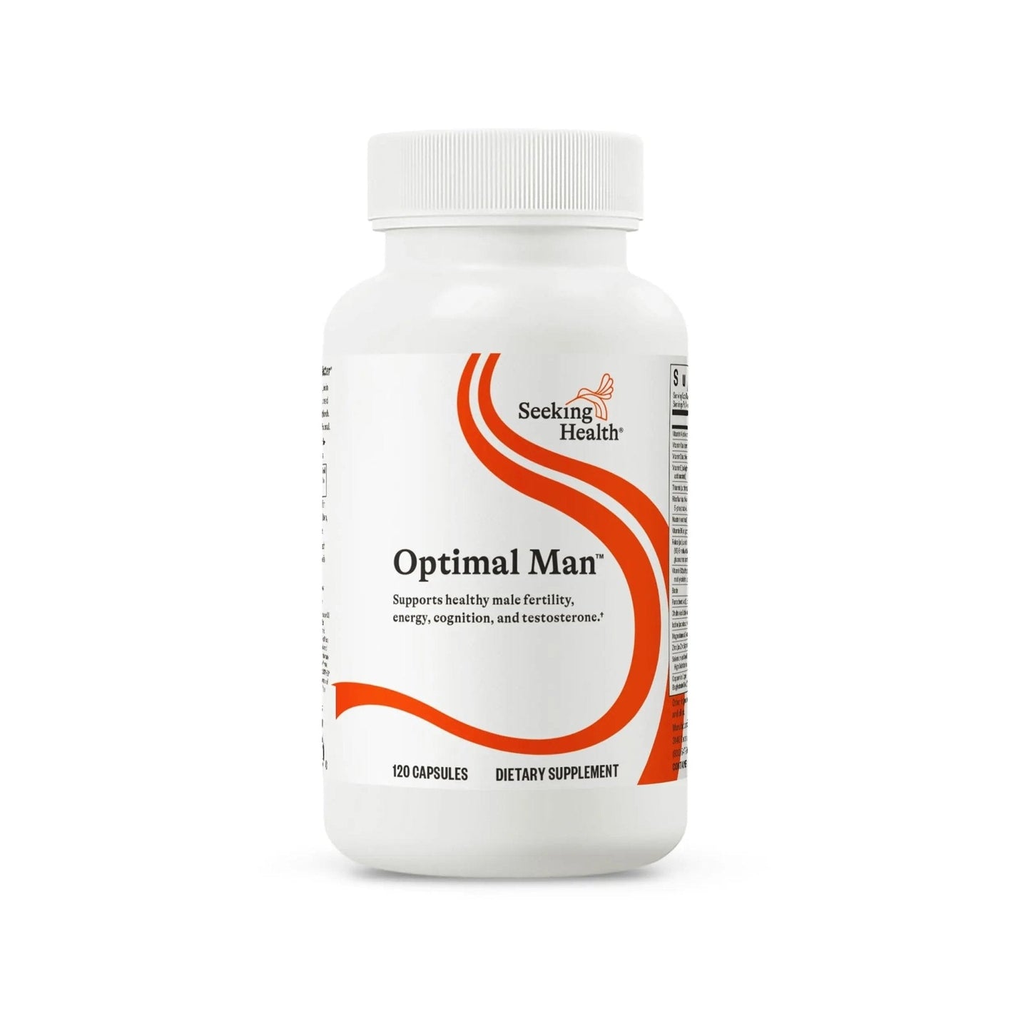 Seeking Health Optimal Man - Multivitamin Supplement with Zinc, Active Folate, & Alpha-Lipoic Acid - Multivitamin Supports Energy & Brain Health - Support Healthy Aging - Maple Wellness Supplements