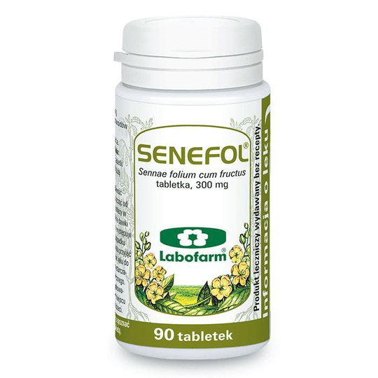 Senefol 300 mg tablets, laxative, N90 - Sennae folium cum fructu 300mg - Maple Wellness Supplements