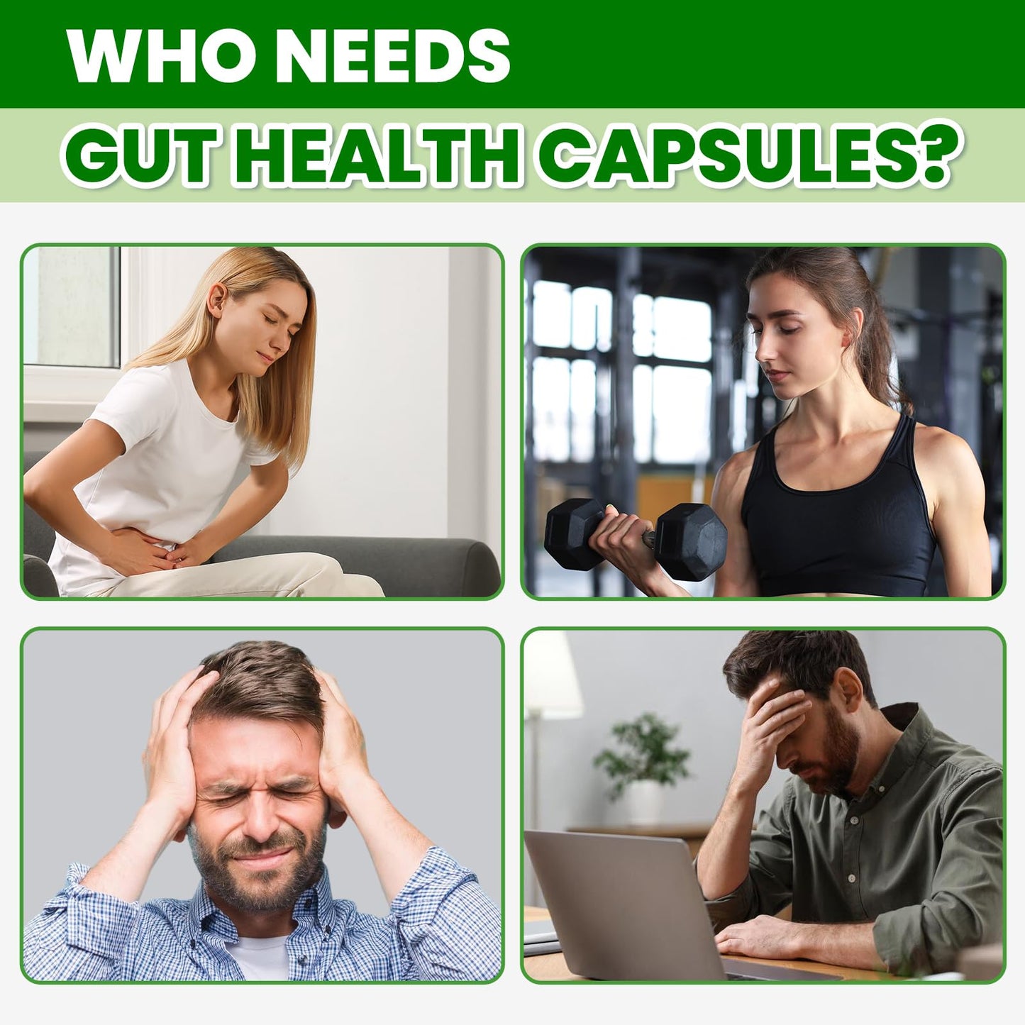 SEPT YAN Gut Health Supplement with Prebiotics, Postbiotics & Probiotics for Digestive Health for Women & Men, 80 Billion CFU Probiotics for Gut and Digestion - Maple Wellness Supplements