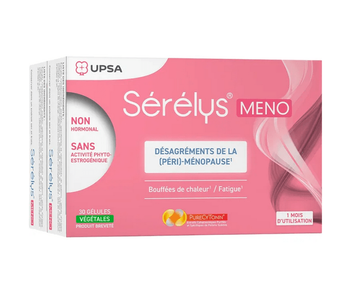 Serelys Meno Menopause vegetarian capsules - Maple Wellness Supplements