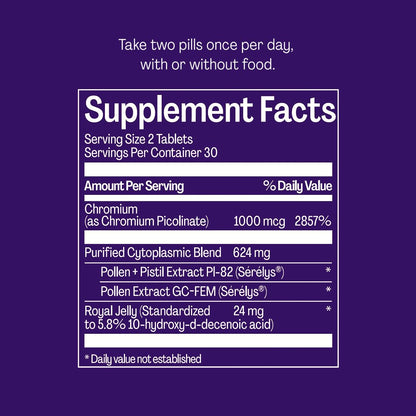 Serenol by Bonafide. Relief from Hormonal Mood Swings, Irritability, & PMS Bloating. — 3-Month Supply (180 Tablets) - Maple Wellness Supplements