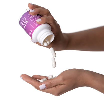 Seroflora Boric Acid Vaginal Suppositories for Women + 1 Suppository Applicator - Helps Support Vaginal Odor pH Balance, Yeast Infection and Bacterial Vaginosis - Maple Wellness Supplements