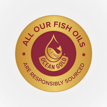 Seven Seas Omega-3 Fish Oil, Max Strength, Omega 3 + Vitamin D For Whole Body Health - Maple Wellness Supplements