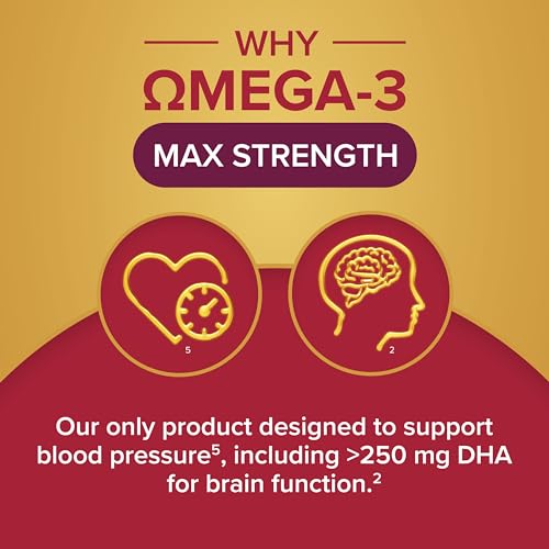 Seven Seas Omega-3 Fish Oil, Max Strength, Omega 3 + Vitamin D For Whole Body Health - Maple Wellness Supplements